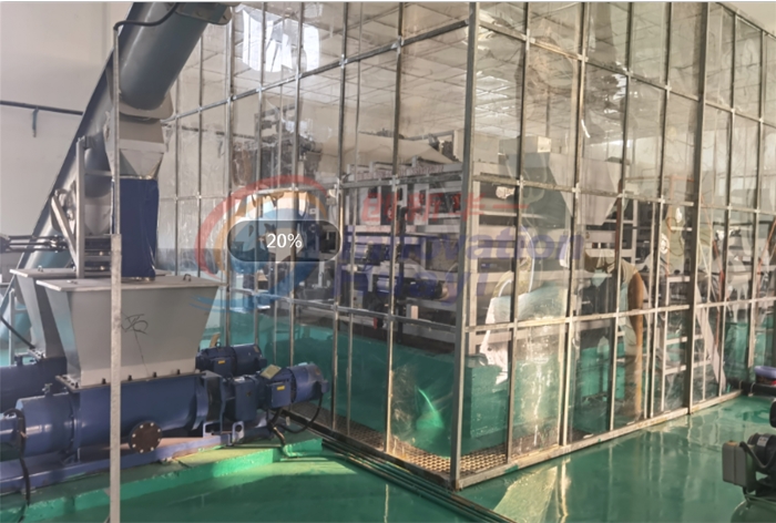 河南某污水處理廠市政污泥深度脫水項(xiàng)目