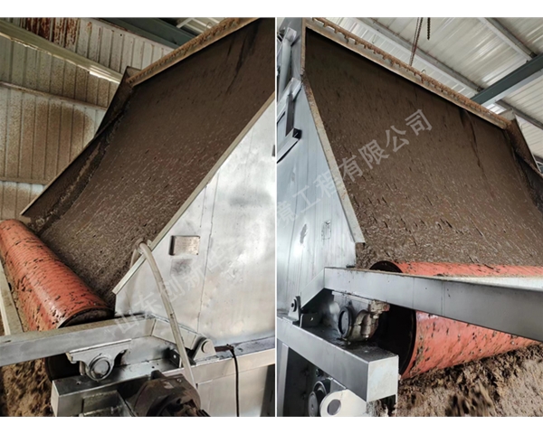 斜篩式脫水機(jī)（視頻）